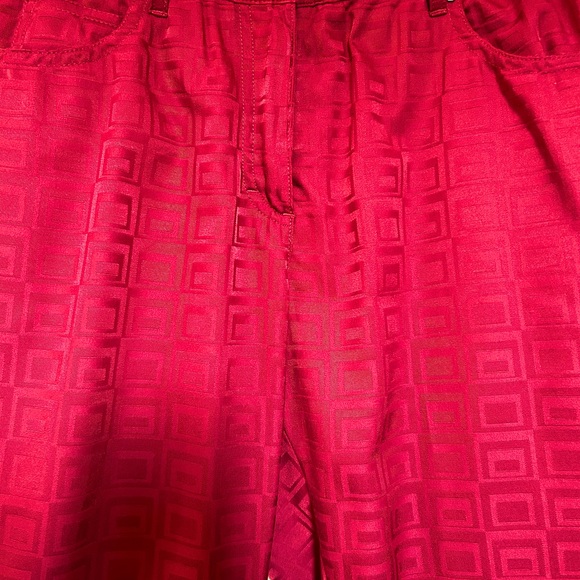 NWT - Elie Tahari- Red Dress Pants - 10P - Picture 4 of 4